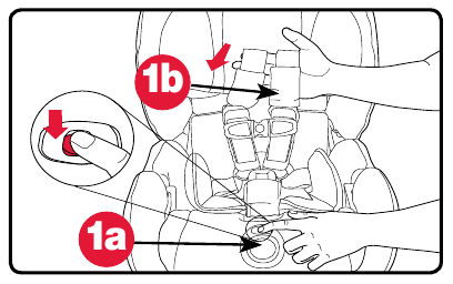 Removing the Impact Absorbing Chest Pads - Step 1