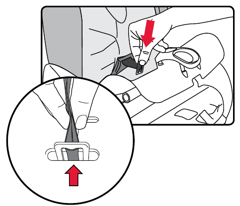  Replacing the Harness Buckle - Step 4