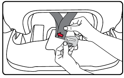 Replacing the Impact Absorbing Chest Pads - Step 2