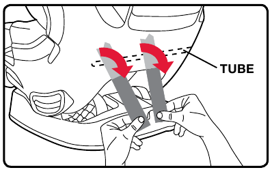 Replacing the Impact Absorbing Chest Pads - Step 6