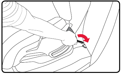 To attach the lower connectors - Step 