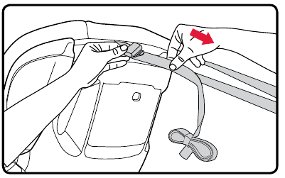 To attach the tether to a tether anchor - Step 2