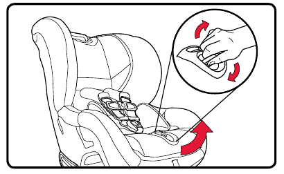 Uninstalling the Seat - Step 2