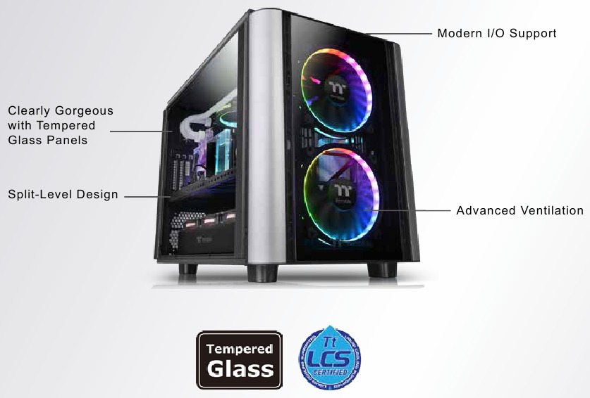 Thermaltake LEVEL 20, LEVEL 20 GT, LEVEL 20 VT, LEVEL 20 GT RGB PLUS ...