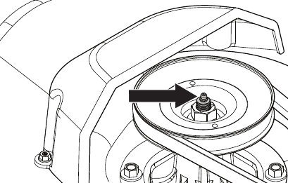 Lubrication - Step 1 - Deck Spindles