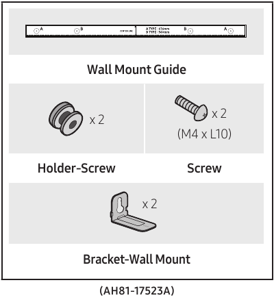 Wallmount Components