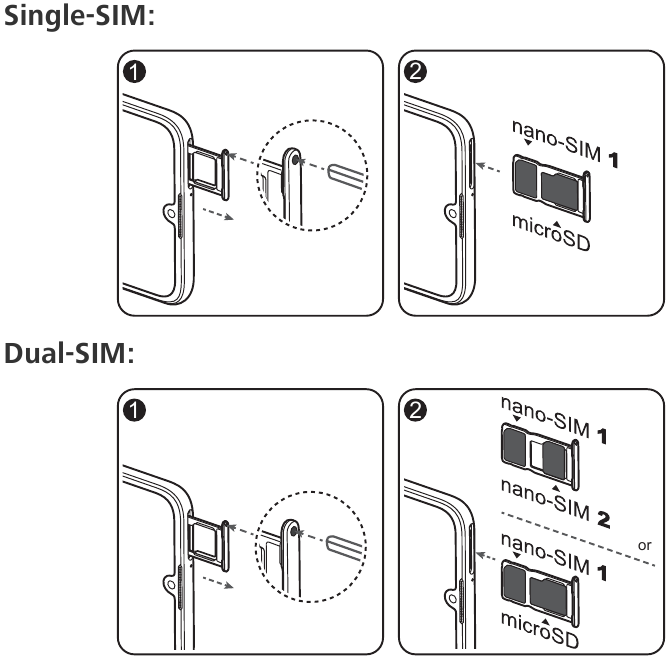 Setting up the device