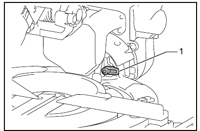 Adjusting the bevel angle - Step 6