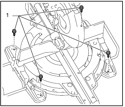 Bench mounting - Step 2