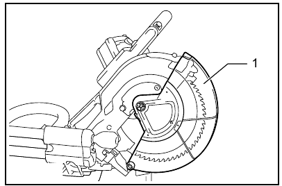 Blade guard - Step 1