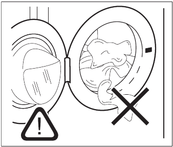 DAILY USE - Precaution for Loading the laundry