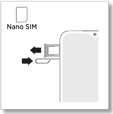 Putting in the cards and powering on - Step 1