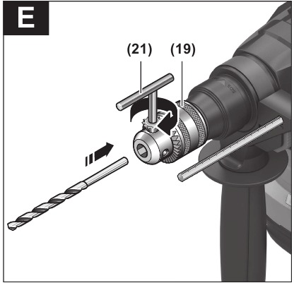 Assembly - Inserting the application tool