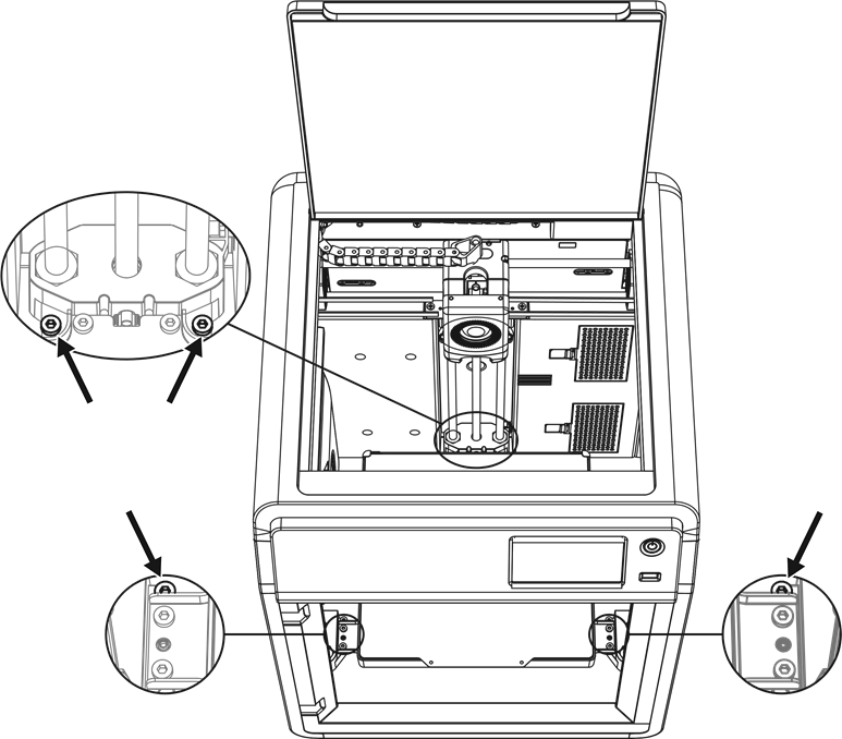FLASHFORGE Adventurer 5M/5X/5M PRO Plate-forme Améliorée à Revêtement En Poudre PEI, Retrait Du Modèle Sans Outil, Séparation Automatique Après Refroidissement,Pièces D'imprimante 3D Pour AD5X - 12