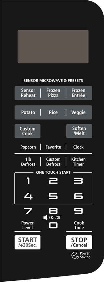 CONTROL PANEL AND FEATURES