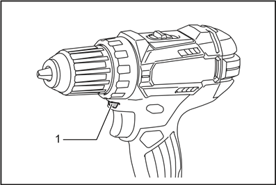 Lighting up the front lamp