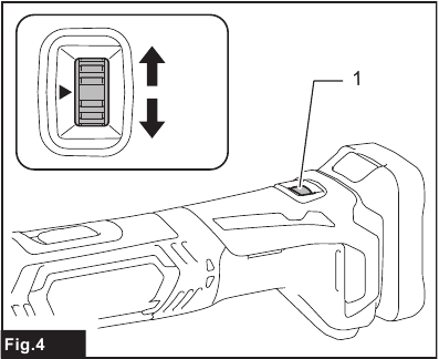 Adjusting the orbital stroke rate