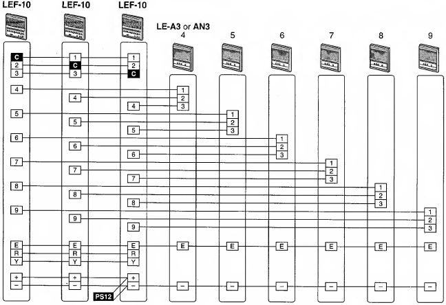 Aiphone LEF Series, LEF-3, LEF-5, LEF-10, LEF-10S Manual | ManualsLib