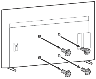 Installing the TV to the Wall - Step 1