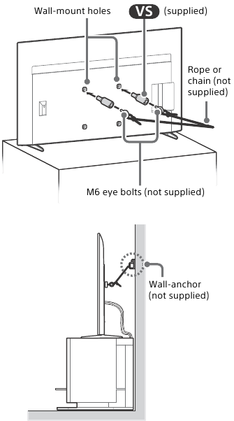 Secure the TV to the Stand - Step 2