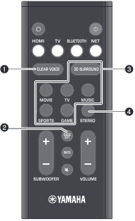 PLAYBACK - Selecting sound preferences