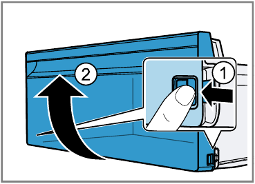 Removing parts - Removing drawer front
