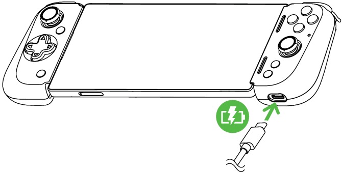 CHARGING YOUR PHONE VIA USB-C PASSTHROUGH
