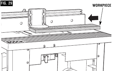 EDGE CUTTING WITH PILOTED ROUTER BITS - Step 2