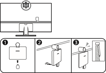 Connecting the camera to the product 