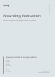 Invoq Combi 6-1/1 GN PassThrough Mounting Instruction