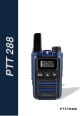 ARMOUR PTT 288 Quick Start Manual