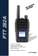 ARMOUR PTT 282A Quick Start Manual