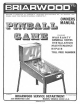 Briarwood PINBALL GAME Owner's Manual