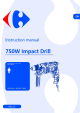 Carrefour CID750W Instruction Manual