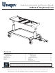 Wenger OnBoard Keyboard Cart Assembly Instructions And Owner's Manual