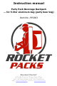 Rocket Pack PP2003 Instruction Manual