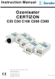 Sander CERTIZON C300 Instruction Manual