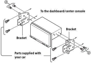 Connection/Installation - Mounting the unit