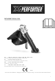 X-PERFORMER XPASBT40LI-2A Original Instructions Manual