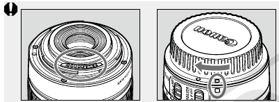 Mounting and Detaching the Lens