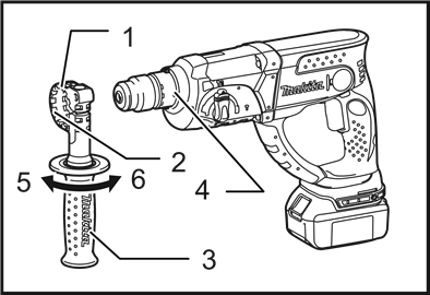 ASSEMBLY - Side grip (auxiliary handle)