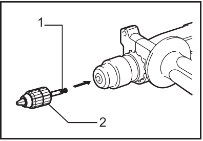 Drilling in wood or metal