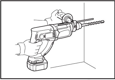 OPERATION - Hammer drilling operation