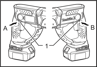 Reversing switch action