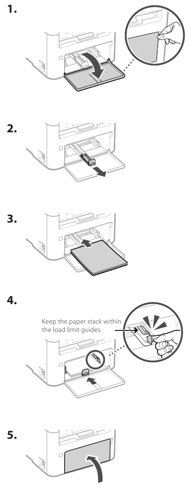 Loading Paper - Step 1