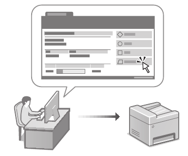 Managing the Machine from a Computer (Remote UI)