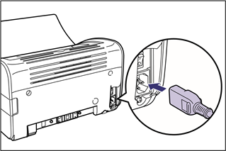 Connecting the Power Cord - Step 1