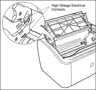 Installing the Toner Cartridge - Step 1