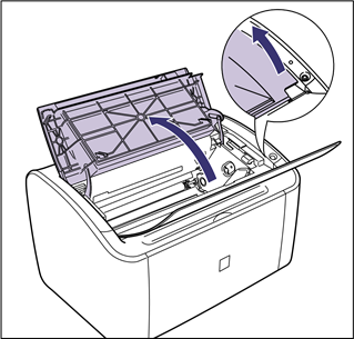 Installing the Toner Cartridge - Step 3