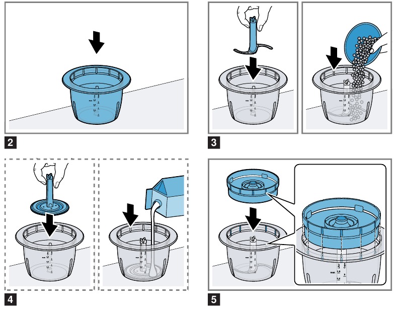 Using the chopper - Step 1